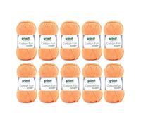 Gründl Cotton Fun Wolle, Baumwolle, apricot, 27 x 11 x 7 cm