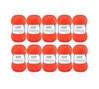 Gründl Cotton Fun Wolle, Baumwolle, orange, 27 x 11 x 7 cm