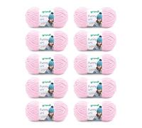 Gründl Funny Uni Wolle, 100% Polyester, pastellrosa, 47,5 x 40 x 10 cm