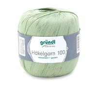 Gründl Wolle Häkelgarn 100 1 Knäuel 100 g, Pistazie