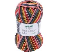 Gründl Wolle Hot Socks color 50 4-fach Sockenwolle 1 Knäuel 50 g