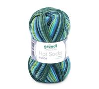 Gründl Wolle Hot Socks color 50 4-fach Sockenwolle 1 Knäuel 50 g