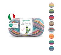 Gründl Hot Socks "Madena", 4-fädig, 100g, ca. 420m Soft-Ice-Mix