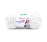 Gründl »Living« Häkelwolle, 110 m, Creme