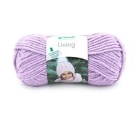 Gründl Wolle Living (Strick- und Häkelgarn, waschbares Garn aus 80% Polyacryl und 20% Polyamid, 100 g / 100 m, Nadelstärke: 8-9, 1 x 100 g), Flieder