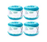 Gründl Lolly Pop Häkel- und Strickgarn (Wollähnliches und waschbares Universalgarn 100 % Polyacryl, 150 g / 240 m, Nadelstärke: 5 - 6, 4 x 150 g), Forsty Swirl, 24 x 24 x 10 cm