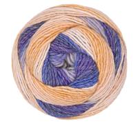 Gründl Wolle Luminosa 200 g sandbraun-taubengrau-königsblau 100g/8,50Euro
