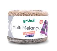 Gründl Wolle Multi Melange, ein Bobbel = ein Schal, Farbverlaufswolle, 200g 760m, Nadelstärke 4 bis 5 mm, mit Anleitung in der Banderole (6)