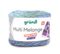Gründl Wolle Multi Melange, ein Bobbel = ein Schal, Farbverlaufswolle, 200g 760m, Nadelstärke 4 bis 5 mm, mit Anleitung in der Banderole (5)