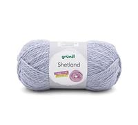 Gründl Wolle Shetland - Dicke Wolle zum Häkeln und Stricken - Winterwolle - Weich und wärmend - 80% Polyacryl, 20% Wolle - 1 Knäuel 100 g / 170 m - Nadelstärke 7-8 - Jeans