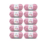 Gründl Wolle Shetland - Winterwolle - 10 Knäuel 100 g, Rose Melange