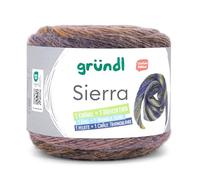 Gründl Wolle SIERRA, ein Bobbel = ein Dreieckstuch, Farbverlaufswolle, 200g 580m, Nadelstärke 5 bis 6 mm, mit Anleitung in der Banderole (5)
