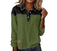 Grüne Damen Oberteile Neckholder Musselin Batik Gestreift Braun Blusentops Beige Druck 3D Grüne Blumenstickerei Beiges Netzoberteil Cooles Kettenträgern Gemusterte Zerrissenes Tragertop Format