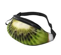 Grüne Kiwi-Gürteltasche für Damen und Herren, Umhängetasche, modisch, kleine Bauchtasche für den Außenbereich