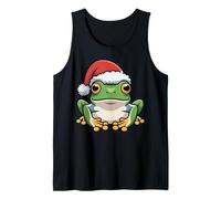 Grüner Baumfrosch Weihnachten Ugly Xmas Sweater Frösche Tank Top