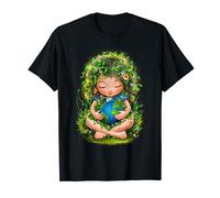 Grüner Muttertag Gaia Rettet unseren Planeten für Frauen, Mädchen, Kinder T-Shirt