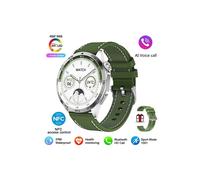 (Grünes Leder) 2025 Neu Kompatibel für Huawei GT4 Pro Smart Watch Erwachsene NFC GPS Tracker 466 * 466 HD-Display