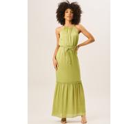 Grünes Neckholder-Maxikleid EU 42 / UK 14