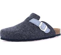 Grunland SARA CB0683 Indigoblau Damenhausschuhe Filzfußbett 40