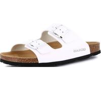 GRÜNLAND il benessere è naturale Ciabatta Sara doppia fibbia Bianca 35