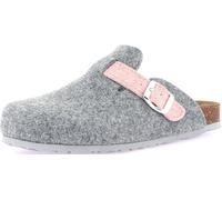 GRÜNLAND il benessere è naturale Grunland Winterpantoffel aus Kork Wird Sein CB0683 Grigio-Cipria 37