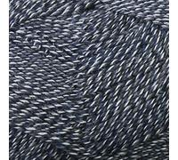 Grundl 770-07 50 g Sockenwolle Hot Socks Uni Ball Stränge, grau/weiß