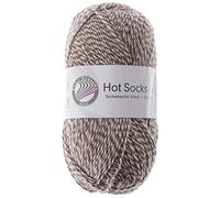 Grundl Hot Socks 50g FA.26 braun-beige-Mouline