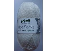 Grundl Hot Socks 50g FA.29 Weiss
