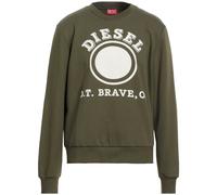 Grunes Diesel-Sweatshirt mit Punkt-Logo S