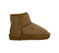 GRUNLAND CROM PO1633 35/39 Stiefeletten aus Leder für Mädchen Pelzstiefeletten 37