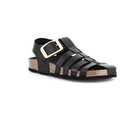Grunland Ganz in Schwarz gehaltene Krabben-Sandalen | ENNY SB1917 Nero 36