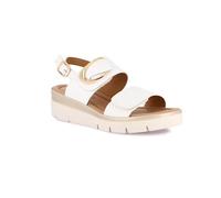 Grunland Klassische Sandale mit Accessoire | Pagi SA1990 Bianco 37