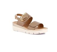 Grunland Klassische Sandale mit Accessoire | Pagi SA1990 Taupe 37