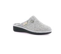 Grunland Klassische Winter-Slipper | Alme CI2981, Asche, 37 EU