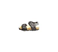 GRUNLAND LUCE SB1206 32/38 Schwarze Schuhe Kindersandalen Doppelschnalle 33