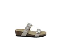 Grunland MEMI-Hausschuh mit glamourösen Details CB1839 Bianco 38
