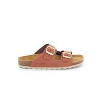 GRUNLAND SARA CB0003 Damen-Slipper aus Korkleder in Antikrosa mit Birkenschnallen 39