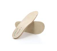 GRUNLAND SO0007 Beige Ersatz-Fußbett aus Latex und echtem Leder für Sandalen und Hausschuhe Damen Unisex Linien Esta Ines Laba Este Nesi Dogo Finn Nile (39)