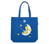 Erik Baumwoll-Einkaufstasche Der Kleine Prinz – 45×38 cm, personalisiert, Blau