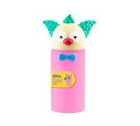 Grupo Erik Mäppchen Die Simpsons Krusty der Clown 1 Fach - Stift Etui Schule - Federmäppchen Mädchen Schlampermäppchen Jungen Federtasche 18 x 7,5 cm - The Simpsons Merch
