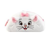 Grupo Erik Disney Aristocats Marie Plüsch Federmäppchen | Plüsch Federmappe Stift Etui Schule 1 Fach - Federtasche Mädchen und Jungen Schlampermäppchen Geschenke zur Einschulung