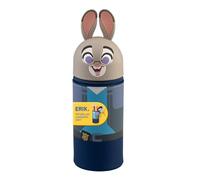 Grupo Erik Mäppchen Disney Zoomania Judy Hopps 1 Fach - Stift Etui Schule - Federmäppchen Mädchen Schlampermäppchen Jungen Federtasche 18 x 7,5 cm - Disney Geschenke Merch