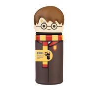 Grupo Erik Mäppchen Harry Potter 1 Fach - Stift Etui Schule - Federmäppchen Mädchen Schlampermäppchen Jungen Federtasche 6,5 x 17 cm - Harry Potter Geschenke Merch