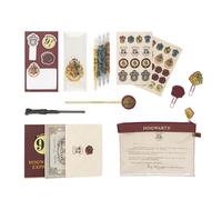Grupo Erik Harry Potter Schreibwaren Mäppchen mit Kugelschreiber | Bleistift mit Radiergummi - Federmäppchen Groß - Büroklammern - 4 Textmarker - Notizzettel Klebend Harry Potter Fanartikel