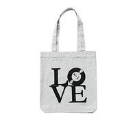 Grupo Erik Love Music Stofftasche - Tote Tasche - Faltbare Einkaufstasche - Stofftasche/Offizielles Lizenzprodukt