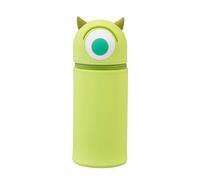 Grupo Erik Mäppchen Pixar Die Monster AG Mike Wazowski 1 Fach - Stift Etui Schule - Federmäppchen Mädchen Schlampermäppchen Jungen Federtasche Pixar Merch, Grün