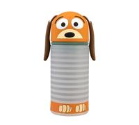 Grupo Erik Mäppchen Pixar Toy Story Slink 1 Fach - Stift Etui Schule - Federmäppchen Mädchen Schlampermäppchen Jungen Federtasche Pixar Merch, Braun
