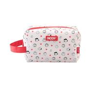 Grupo Erik Peanuts Snoopy Kosmetiktasche Klein Kulturtasche Geschenke Merch | Wasserdichter Kulturbeutel Damen - Geschenk Praktische Waschtasche Damen 20 x 13 x 9 cm - Snoopy Fanartikel