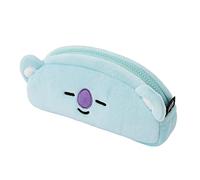 Grupo Erik Plüsch Mäppchen BT21 New Mang 1 Fach - Stift Etui Schule BTS Fanartikel - Federmäppchen Mädchen Schlampermäppchen Offizieller BT21 Merch