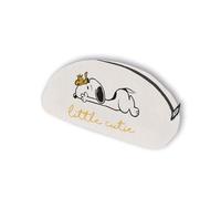 Grupo Erik Plüsch Mäppchen Peanuts Snoopy 1 Fach - Stift Etui Schule - Federmäppchen Mädchen Schlampermäppchen Jungen Offizieller Snoopy Geschenke Fanartikel